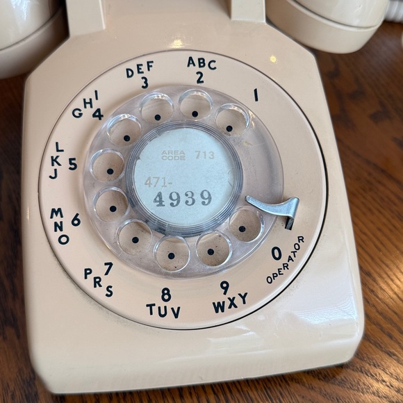Vintage Beige Rotary Dial Telephone woks! - Picture 17 of 17